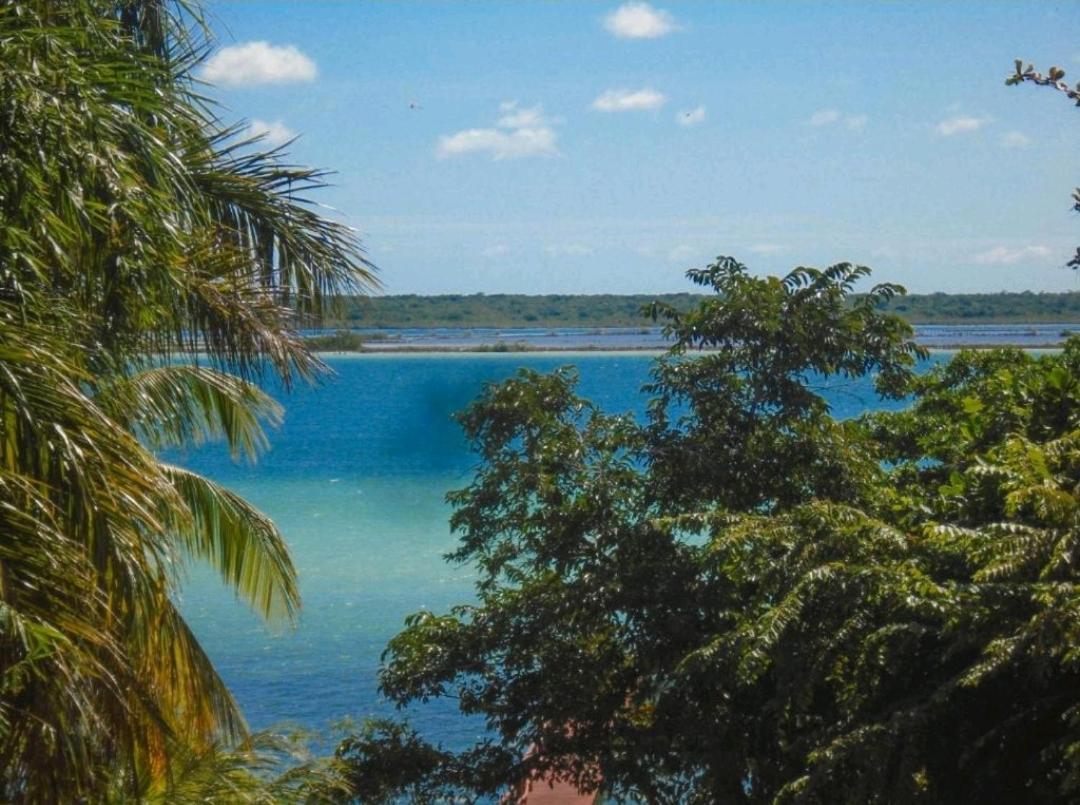 Hotel Maya Antes Navieros Bacalar Dış mekan fotoğraf